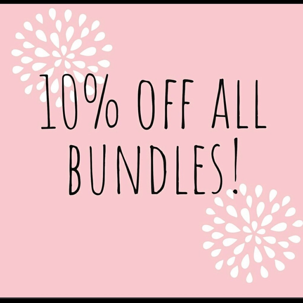 Save 10% on all bundles!!